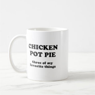 Kip Pot Pie Drie Van Mijn Favoriete Dingen _1 Koffiemok