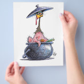 Kip Pot Pie-vlieger Flyer (Hand)