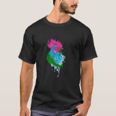 Kip / Rooster / Hak / Kaap / Kaap / Gardvogel / T-shirt (Voorkant)