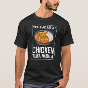 Kip Tikka Masala Indiaas eten T-shirt