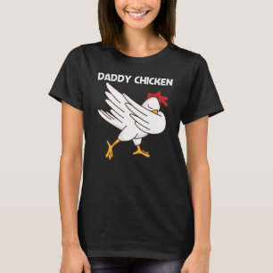 Kip Voor Mannen Vader Pluimvee Haan Ei T-shirt