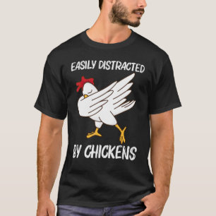 Kip Voor Mannen Vrouwen Pluimvee Haan Ei T-shirt