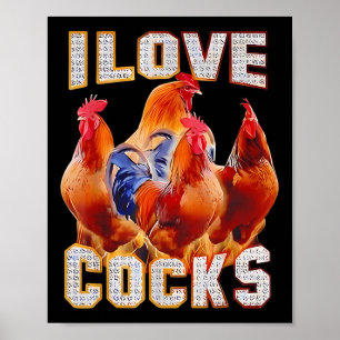 Kip waar ik van hou poster