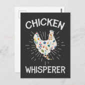 kip whisperer grappenmaker kipkip briefkaart (Voorkant / Achterkant)