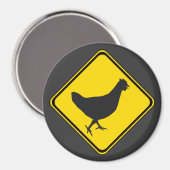 Kip Xing. Magneet (Voorkant / Achterkant)