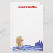 Kipkerst Briefpapier (Voorkant / Achterkant)