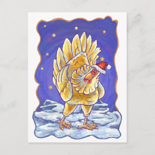 Kipkerst Feestdagenkaart