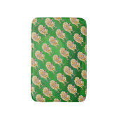 Kipkerst op groen badmat (Voorkant Verticaal)