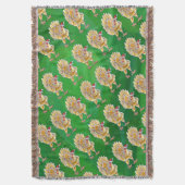 Kipkerst op groen deken (Voorkant Verticaal)