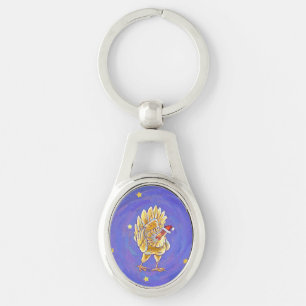 Kipkerst Sleutelhanger