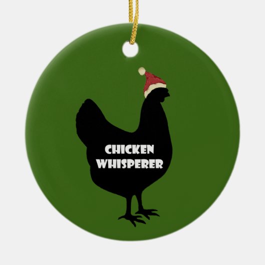 Kipkerstversiering Keramisch Ornament (Voorkant)