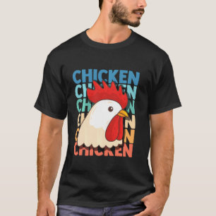 Kipkuikens Eieren Hen Farmer-kwekerij T-shirt