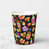 Kipnuggets & dipsaus papieren bekers (Links)