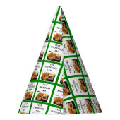 kipnuggets feesthoedjes (Achterkant)