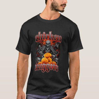 Kipnuggets Heavy Metal Wereldtournee Hardcore Mu T-shirt