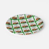 kipnuggets papieren bordje (Gekanteld)