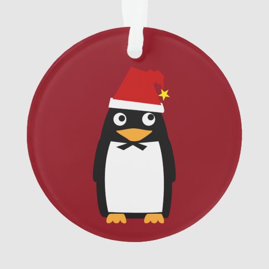 Kippa juive heureuse de pingouin de Hanoukka (dos)