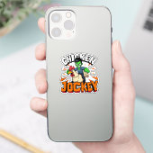 kippejockey sticker (Telefoon)