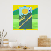 Kippen Coup Poster (Keuken)
