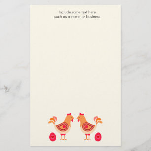 Kippen Eieren Blank Persoonlijk papier