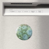 Kippen en kippen Succulent Magneet (Insitu (Vaatwasser))