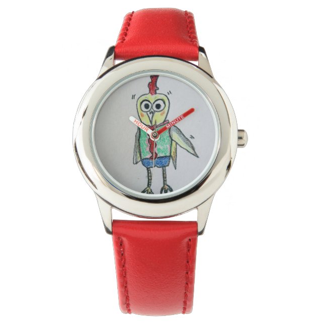 Kippen eWatch Horloge (Voorkant)