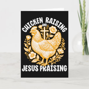 Kippen Fokken Jezus Prijsen Haan Christelijk F Kaart