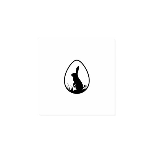 Kippen, Hen Eggs | Pasen Bunny | Eieren Mini Stamp Rubberstempel (Afrduk)
