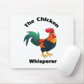 Kippen, humor, grappig muismat (Met muis)