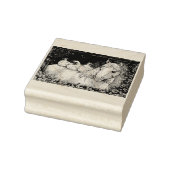 KIPPEN IN HET STABIEL, HORSRUBBERSTEMP 	RUBBERSTEMPEL (Stempel)