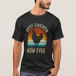 Kippen Moeder Boer Moedersdag Beste Kippenmoeder O T-shirt