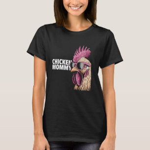 Kippen Moeder Cute Hen Haan Kippenhok Boerderij Vo T-shirt