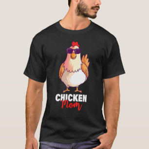 Kippen Moeder Hen Liefhebber Kuikens Moederdag Plu T-shirt