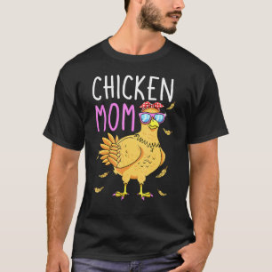 Kippen Moeder Hen Liefhebber Pluimvee Boer Kuikens T-shirt