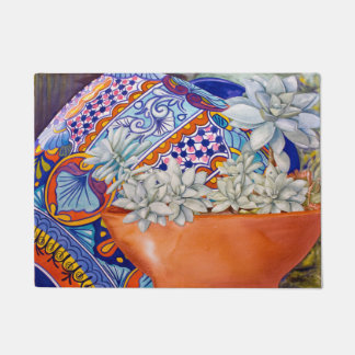 Kippen n Hens n Talavera Vloermat Deurmat