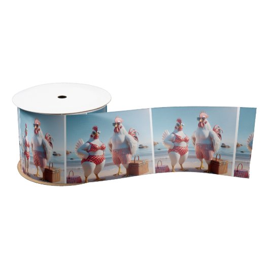 Kippen op het strand lint (Spoel)