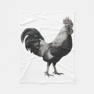 Kippen Pluimvee Ontwerp _6 Fleece Deken