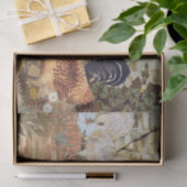  kippen Rooster-ontkoppeling Tissuepapier (Geschenk)