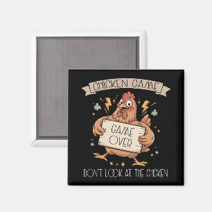Kippen Spel Kijk Niet Naar De Kip Magneet