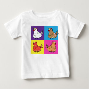 Kippen Squares - Baby shirt
