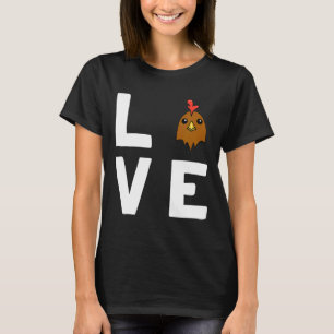 Kippen voor Boerderijen van de fokkers en dieren I T-shirt