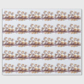 Kippenboer Baby Chicks Cadeaupapier (Vlak)
