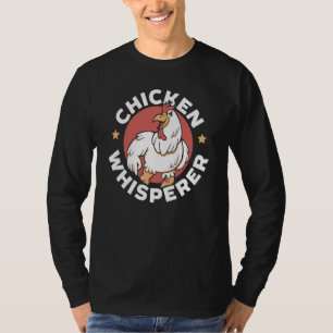 Kippenboer Kip Fluister Boerderij Dier Pluimvee T-shirt
