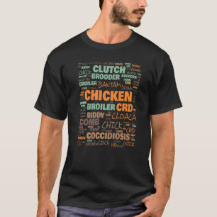 Kippenboerderij Terminologie Veel Gebruikte Termen T-shirt