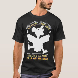 Kippenchilline met m t-shirt