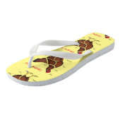 Kippendelen Teenslippers (Schuin)