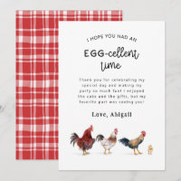 Kippenei-Cellent verjaardagsfeestje