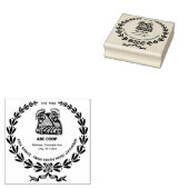  kippenei kartonstempel 	rubberstempel (Gestempeld)