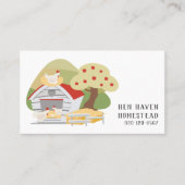 Kippeneieren QRCode-Visitekaartje Visitekaartje (Voorkant)