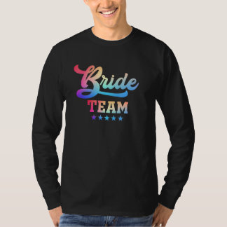 Kippenfeest Bruid Voor Bachelorette Feest BRUID T-shirt